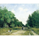 Репродукции на картини: Парк Кордие в Трувил (1885) – Йожен Буден